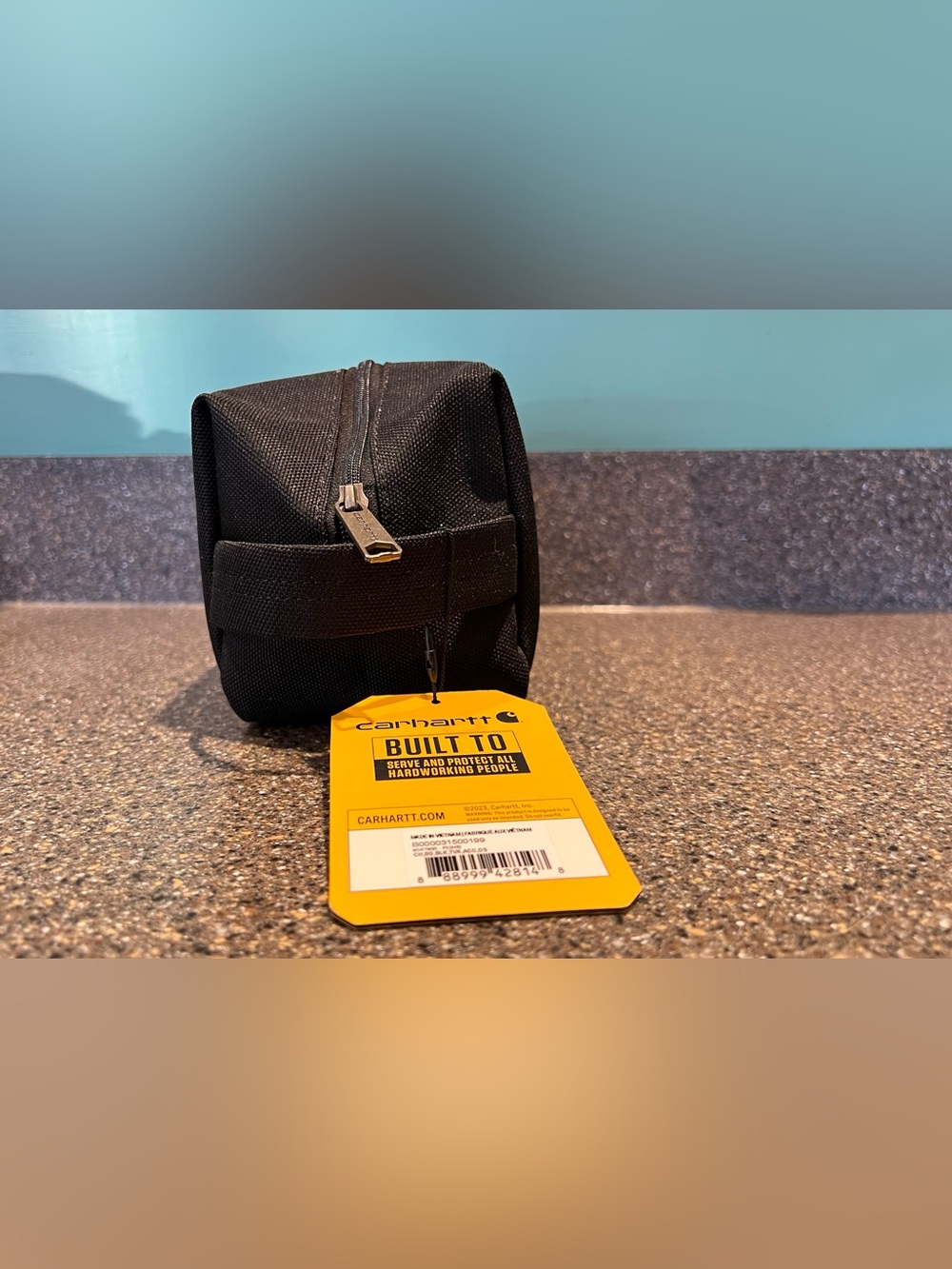 NTW Carhartt Black Travel Kit/ Toiletry Bag - Picture 4 of 10